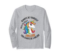 Siempre sé tú Mismo a Menos Que Puedas ser un Unicornio Manga Larga