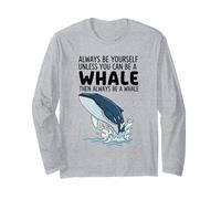 Siempre sé tú Mismo a Menos Que Puedas ser una Ballena Manga Larga