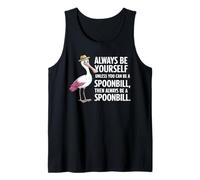 Siempre sé tú mismo a menos que puedas ser una cuchara Camiseta sin Mangas