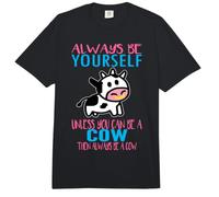Siempre sé tú Mismo a Menos Que Puedas ser una Vaca Funny Farmer Cow Comfort Colors Adult Heavyweight T-Shirt