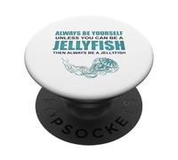 Siempre sé tú Mismo Medusas PopSockets PopGrip Adhesivo