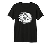 Siempre seré tu Mayor Fan Baseball Camiseta Premium
