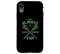 Siempre seré tu Mayor Fan de Lacrosse Carcasa para iPhone XR