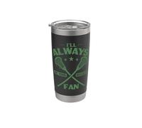 Siempre seré tu mayor fan de Lacrosse Vaso térmico de acero inoxidable de doble pared