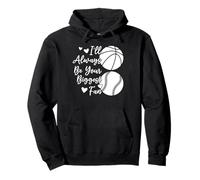 Siempre seré tu mayor fan softball Sudadera con Capucha