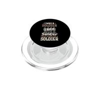 Siempre seré un Soldado, un Veterano Masculino Vintage PopSockets PopGrip para MagSafe
