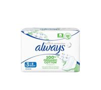 Always Cotton Protection Ultra Night - Toallas sanitarias (tamaño 3, 9 unidades)