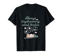 Siempre soñando Despierto con Birdies Golf Pun Design Camiseta