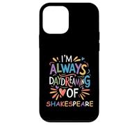 Siempre soñando despierto Shakespeare Lema Humorístico Diciendo Meme Carcasa para iPhone 12 mini