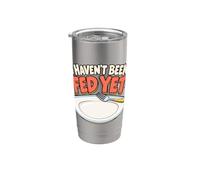 Siempre tengo hambre Comida Humor Todavía no me han alimentado Vaso térmico de acero inoxidable de doble pared