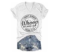 Siempre whoop, pero cuando hago camisa, no siempre jadeo camiseta para mujer, Blanco, 3XL