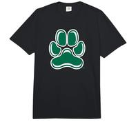 Siena College Saints - Bernie Saint Bernard Paw Logo Comfort Colors Adult Heavyweight T-Shirt