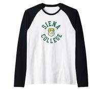 Siena College Saints New Logo Classic Circular Collegiate Camiseta Manga Raglan