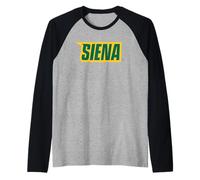Siena College Saints - Saints Text Logo Camiseta Manga Raglan