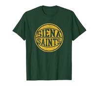 Siena College Saints Vintage Distressed Basketball Camiseta