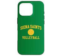 Siena College Saints Volleyball Throwback Retro Carcasa para iPhone 16 Pro