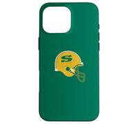 Siena College Throwback Football Helmet Vintage 80s Carcasa para iPhone 16 Pro MAX
