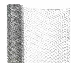 Siena Garden 22098 Malla Hexagonal, Plata, 25 x 500 mm x 10 m