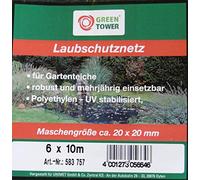 Siena Garden 250535 Cordata - Red protectora para estanque (6 x 10 m), color negro y verde