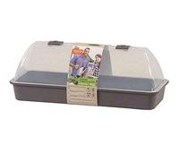 Siena Garden 45700 Maxi-Grow - Invernadero (54 x 20 x 21,5 cm), Color Gris Antracita