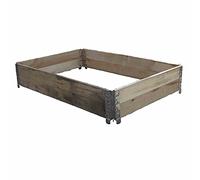 Siena Garden Bisagras galvanizados Naturales, apilables, 80 x 60 x 19,5 cm