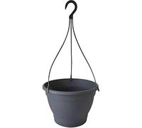 Siena Garden Cesto Colgante Antracita, 25 cm