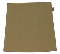 Siena Garden Cojín de Asiento Square Lane, Color Oliva, diseño monocromático de 100% Polipropileno (PP), Recubierto con lámina de Poliuretano