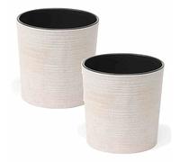 Siena Garden Eco Lens - Juego de 2 Lentes (30 cm), Color Blanco