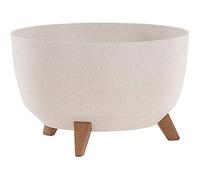Siena Garden Eco Oslo - Macetero (40 cm), Color Beige
