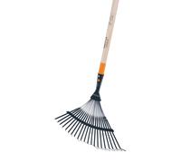 Siena Garden Rastrillo Escoba Suave de Jardín Rechen 21 Dientes 40cm
