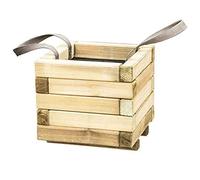 Siena Garden Taunus - Macetero Moderno 40, Macetas, 40 x 40 x 33 cm, Madera de Pino FSC 100%