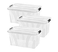 Siena Home Anzio - Caja de almacenaje (14 L, 3 unidades)