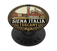Siena Italia - Recuerdo de Viaje para Regalo PopSockets PopGrip Adhesivo