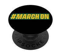 Siena University Saints - March On Logo #marchon PopSockets PopGrip Adhesivo