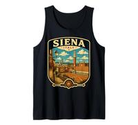 Siena Vacation Italia Siena Viaje Familiar a Siena Coincidencia Camiseta sin Mangas