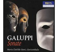 Sieni Maria Clotilde - Galuppi: 10 Sonatas for Harpsi