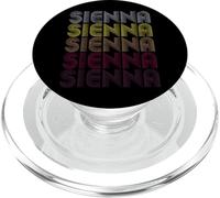 Sienna Primer Nombre Dado Orgullo Retro Personalizado PopSockets PopGrip para MagSafe