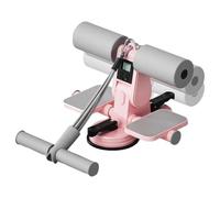 Siéntate el soporte para suelos, entrenador Ab Core con ventosas y tiran de la cuerda - Equipo de entrenamiento con función de conteo para entrenamiento