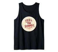 Siente el emblema del logotipo de verano Camiseta sin Mangas