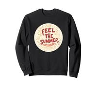 Siente el emblema del logotipo de verano Sudadera