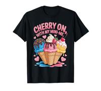 Siente la guinda con mi Amor por los Helados Mini-Me Camiseta