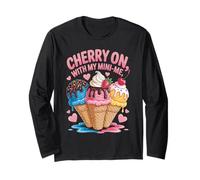 Siente la guinda con mi Amor por los Helados Mini-Me Manga Larga