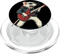 Siente la música con esta Rata Blanca Mecedora PopSockets PopGrip para MagSafe