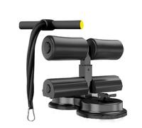 Siéntese la máquina para ABS - barra de entrenamiento, soporte de piso | Entrenador de mano de succión ajustable, dispositivo de asistente abdominal para el ejercicio del gimnasio en casa R