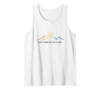 Siéntete Orgulloso de la Escalada Rainbow Mountain Hiking Camiseta sin Mangas