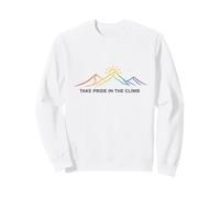 Siéntete Orgulloso de la Escalada Rainbow Mountain Hiking Sudadera
