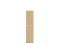 Sieper I Libato Armario alto para cuarto de baño, 35 x 160 cm, colgante, mucho espacio de almacenamiento, armario de baño estrecho I roble natural