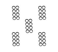 Siepificius 8 fundas para ruedas de equipaje de 2.05 pulgadas de diámetro, suaves y elásticas, color negro, Juego de 5 (negro), 5.2cm, como se muestra en la