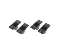 Siepificius Almohadilla de plástico para patas de equipaje, Juego de 2 (multicolor), 1, como se muestra en la