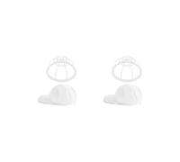 Siepificius Arandela de sombreros multifuncional para lavar sombreros, marco para lavadora, Juego de 2 (blanco), 34cmx25cm, como se muestra en la